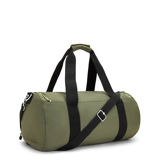 Bolsa Duffle Kipling Argus Small Verde Oliva | MX 1434ZU